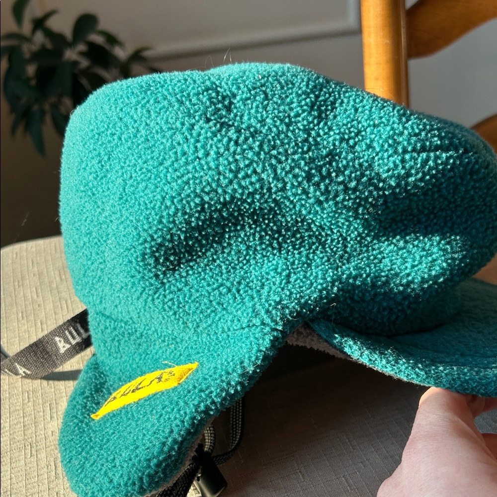 Men's vintage made in USA Teal Fleece Hat